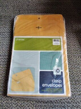Top Flight 6911005 Envelope, 9 x 12 in, Kraft Paper